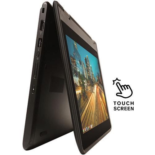 Lenovo ThinkPad 11e Yoga 4th Gen (20HV/20JW) 11.6" HD IPS Touchscreen 7th Gen Intel Core i5-7200U 2-Core (3.1GHz Turbo) 8GB DDR4 RAM 128GB PCIe NVMe SSD Intel HD 620 Backlit KB ThinkPad Pen Pro x360 Convertible Windows 11 Pro Black + 45W Type-C Charger
