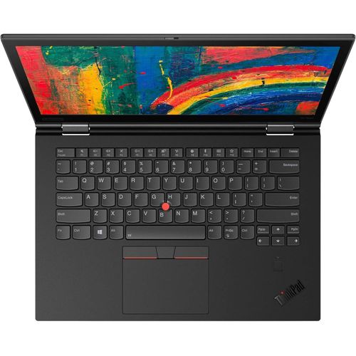 Lenovo ThinkPad X1 Yoga Gen 2 (20JD/20JE/20JF/20JG) 14.0" FHD IPS 10-point Multi-Touch X360 7th Gen Intel Core i7-7600U Dual-Core (3.9GHz Turbo) 16GB LPDDR3 1866MHz RAM 512GB PCIe NVMe SSD Garaged ThinkPad Pen Pro Backlit KB Fingerprint Windows 11 Pro Black